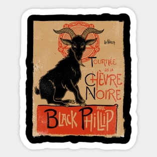 Black Goat Tour Sticker